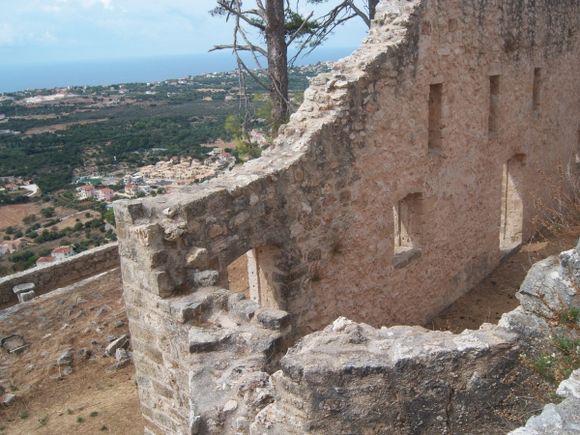 Kefalonia Peratata Castle of Saint George