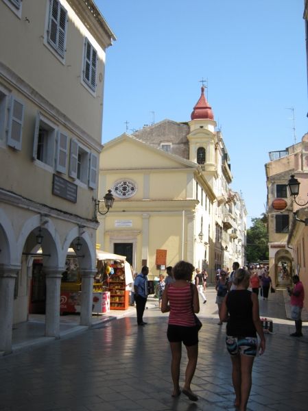 Corfu Town street