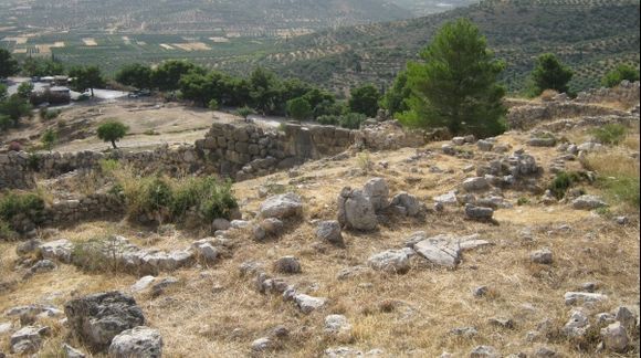 Mycenae Cyclopean Walls