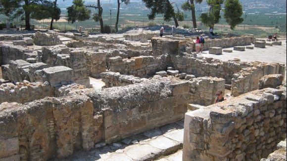 Crete Phaestos Minoan Palace
