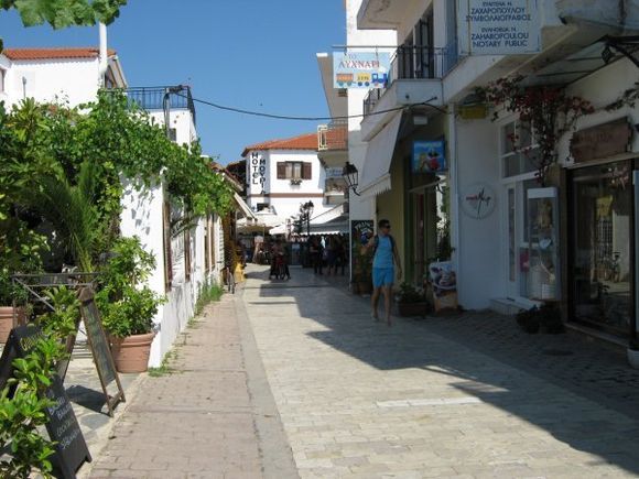 Skiathos Town Street
