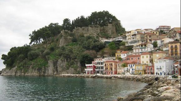 Parga in winter