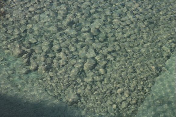 Water so clear in the Dam in Rhodes