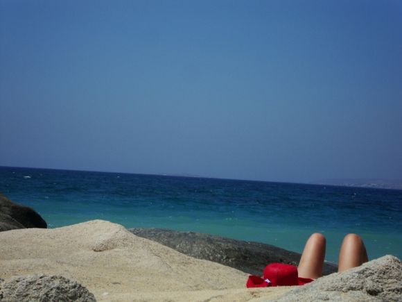 Relax among the rocks Naxos