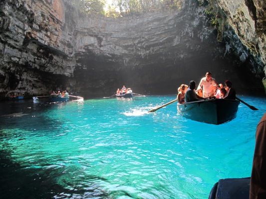 Melissani lake