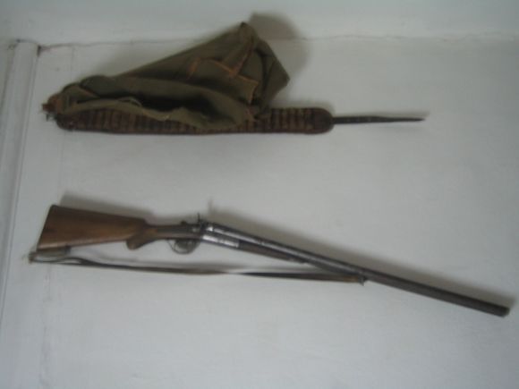 My Grandfathers old double barrel shotgun..late 19th century