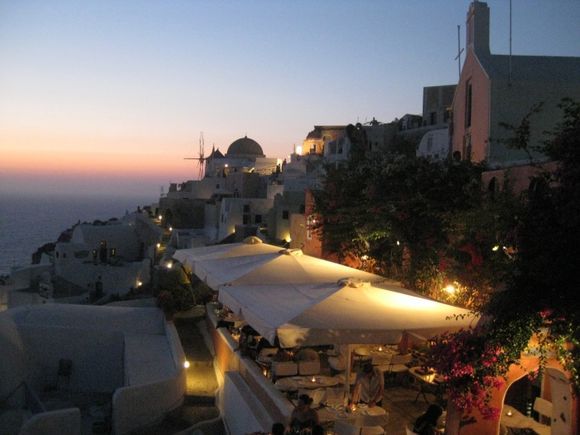 Oia at Sunset..