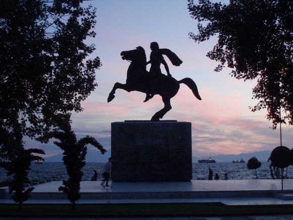 Alexander the Great. Thessaloniki-Makedonia