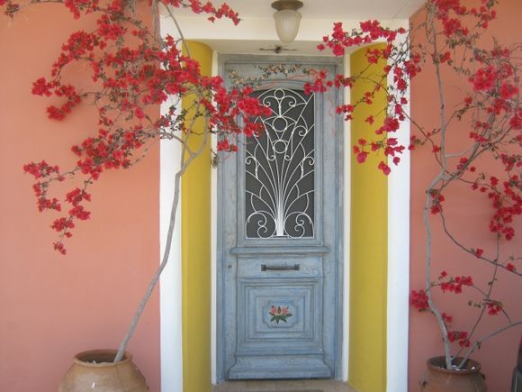 Traditional front door