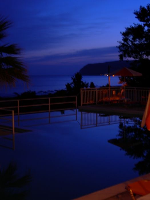 Evening pool shot, Mounda Bay, Kefalonia