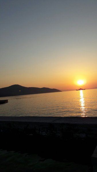Sunset from Thassos Town