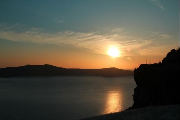 Sunset from Fira