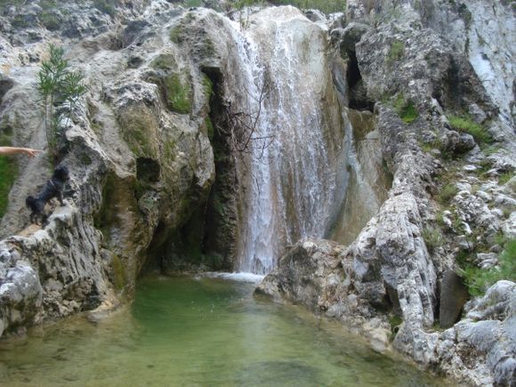 Waterfall near Lardos