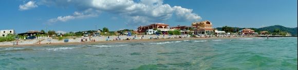 Arillas beach