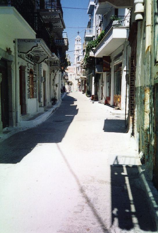 An alley in Chios