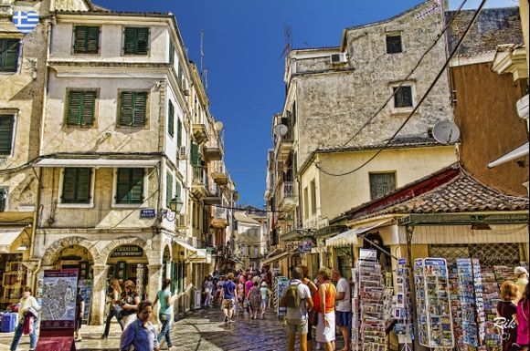Kerkyra Old Town.
Taken at Corfu Town.