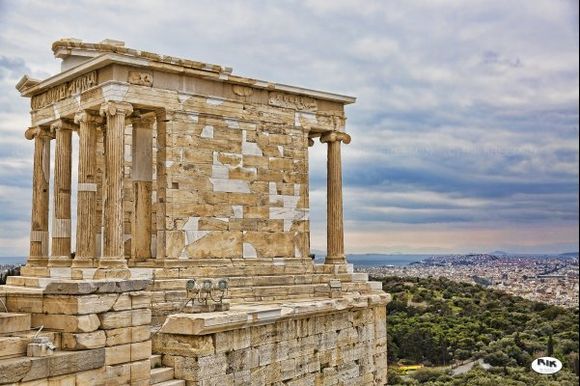 The temple to Nike Athena