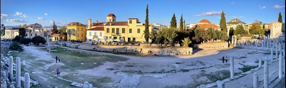 The Ancient Roman Agora in Athens !