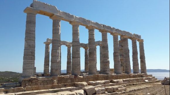 Cape Sounion is located 69 kilometres south-southeast of Athens, at the southernmost tip of the Attica peninsula in Greece