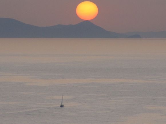 Sunset in Oia 1