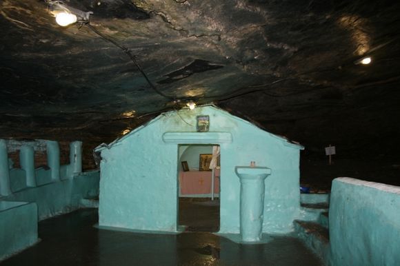 Underground monastry chapel