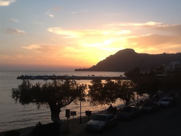 Sundown over Plakias. Crete
