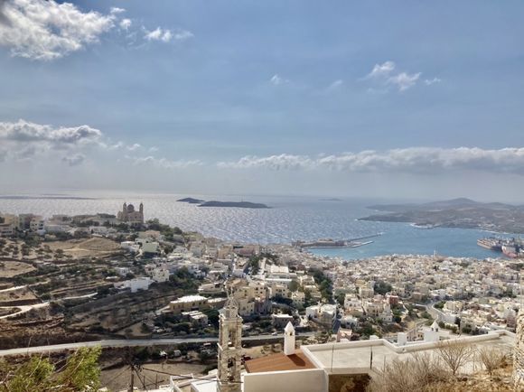 Amazing view from Ano Syros 💙