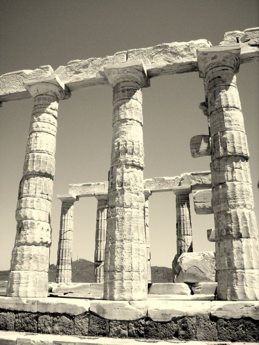Temple of Poseidon at Sounio.