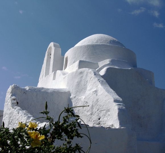 most beautiful chapel of cyclades