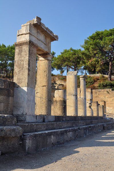 Kamirós, Temple of Apollo