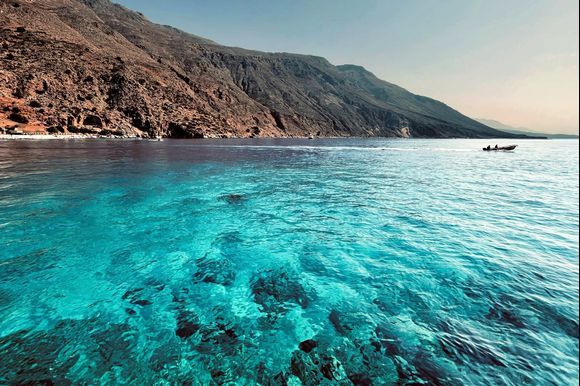 leaving Loutro