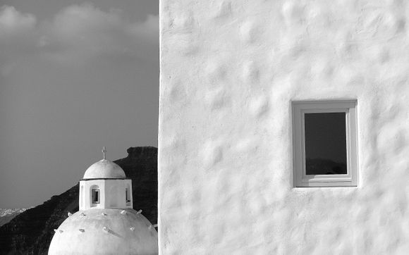 some bw from santorini