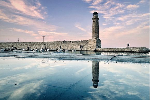 rethymno lighthouse