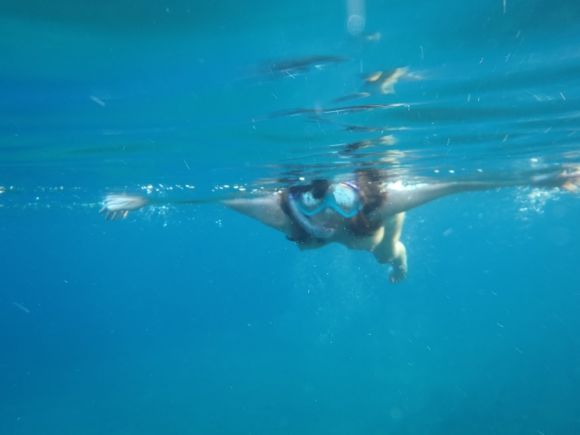 Underwater at Perissa