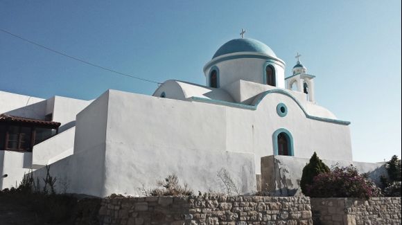 Lipsi island, the church of Virgin Mary