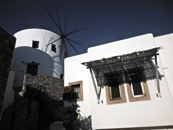 Leros island, Anemos apartments in Pandeli village