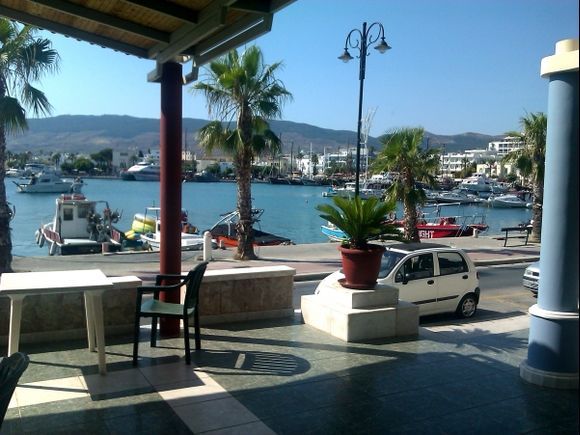 The port of Kos town