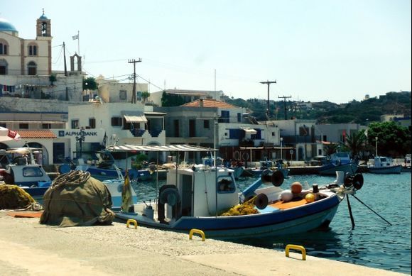 Lipsi island, view of the port