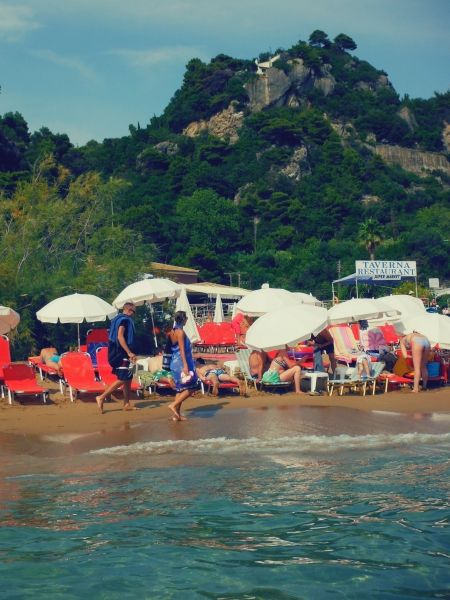 Corfu island, Glyfada beach