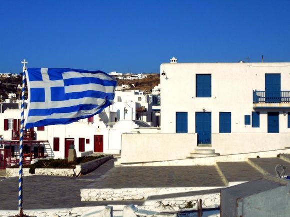 Mykonos august 2017, in Kato Mili close to the 5 windmills!