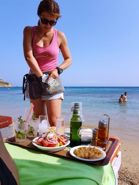 Mykonos august 2017, Tropicana beach club...suggested!
