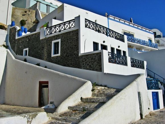 Santorini island, a view of Fira