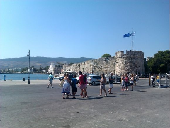 Kos town, a view of Nerantzia Castle