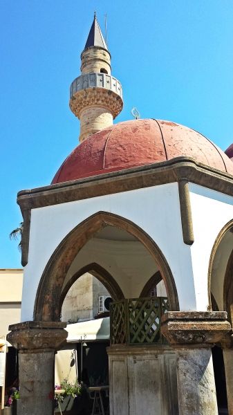 Kos island, the Ottoman Mosques in Eleftherias Square