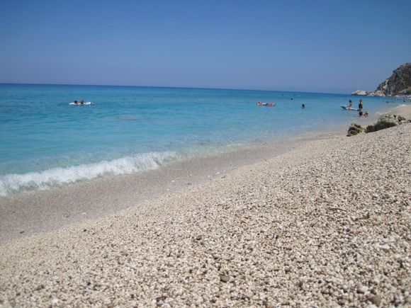Lefkada, Kathisma beach, naturist beach