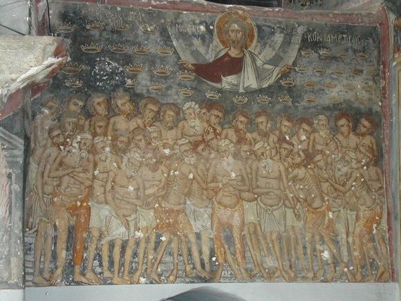 Patmos, Paintings inside the Agios Ioannis Monastery