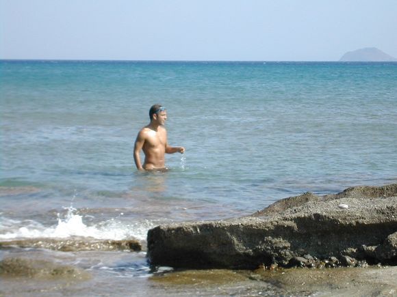 Kos, Tropical beach, one of the most popular nude beach