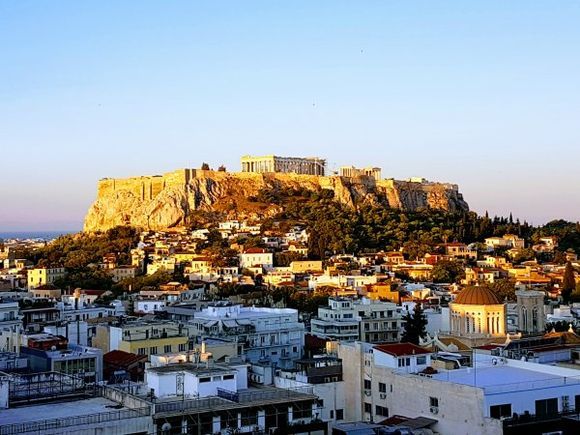 Athens august 2017, breakfast with a special view from the Astor Hotel****