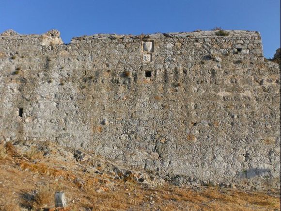 Leros july 2015, Medieval Castle in Pandeli