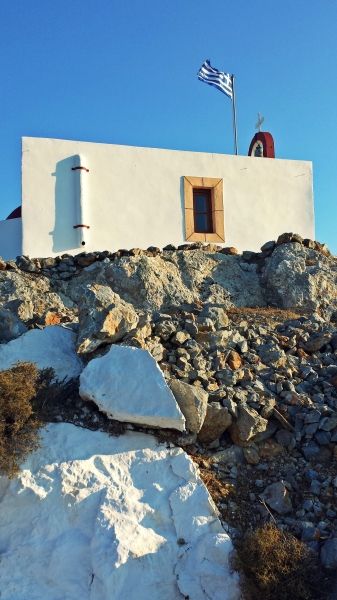 Leros island, the church Of Prophet Elias in Pandeli